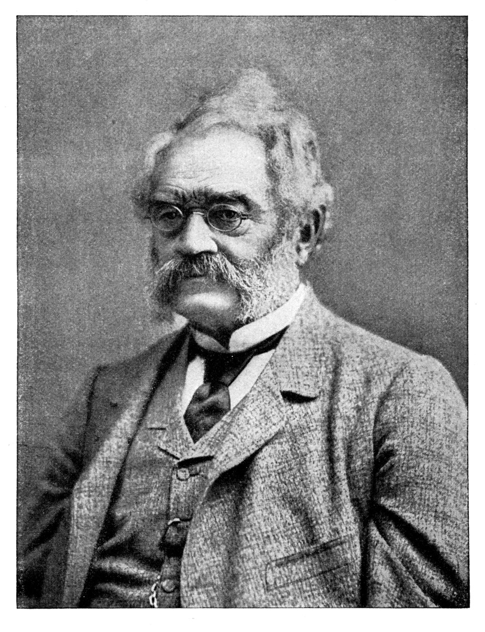 Ernst Werner von Siemens XIX-wieczny niemiecki wynalazca i przemysłowiec, 1900 autorstwa Unbekannt