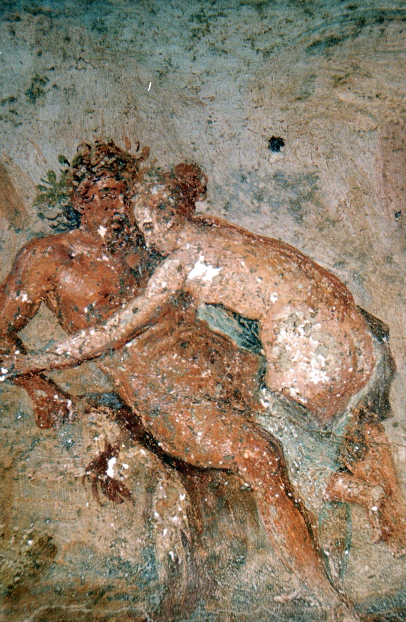 Mural erotyczny, Pompeje, Włochy autorstwa Unbekannt