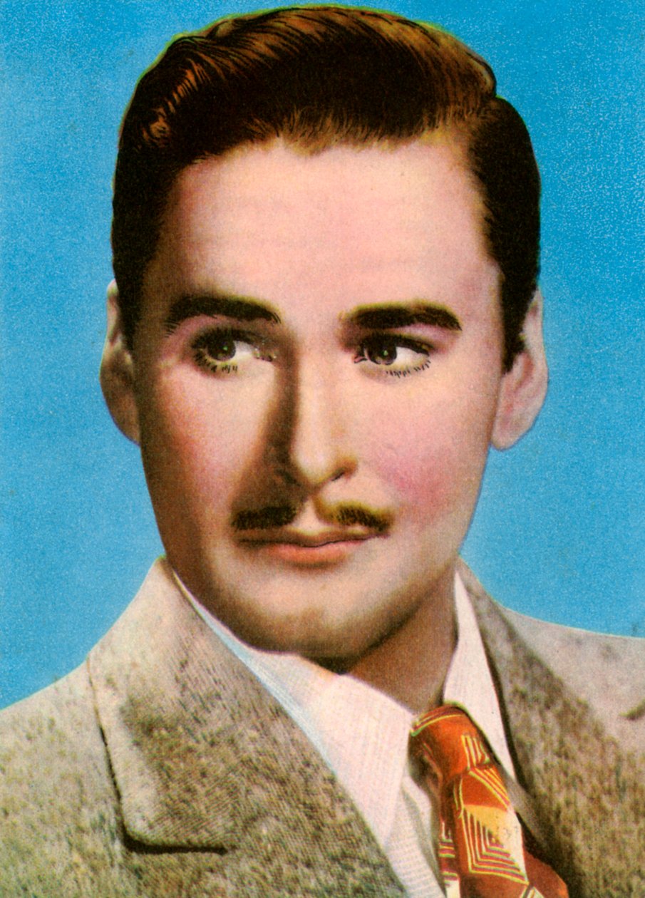 Errol Flynn 1909-1959, amerykański aktor filmowy, lata 40. autorstwa Unbekannt