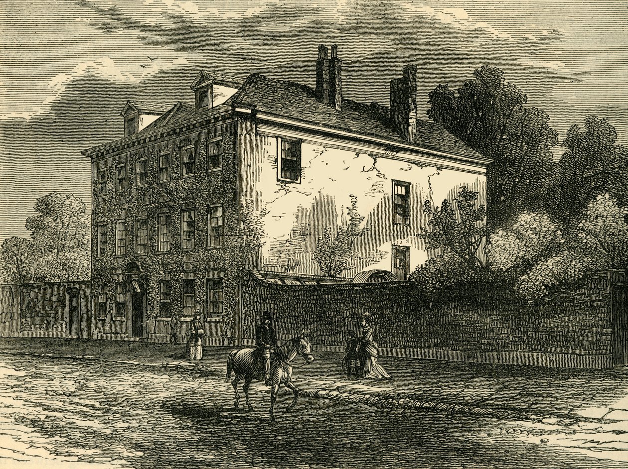 Dom Essex, Putney, ok. 1878 r. autorstwa Unbekannt