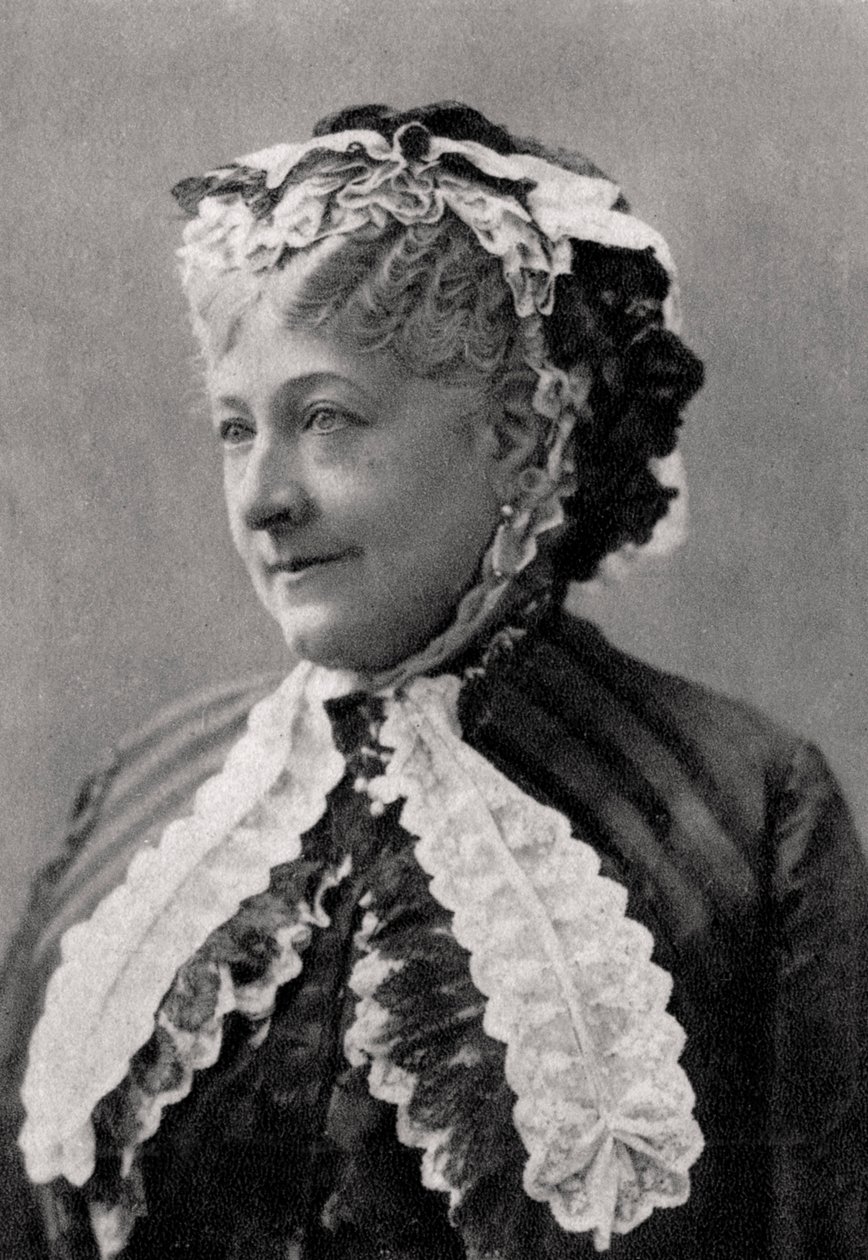 Ethelie Madeleine Brohan, francuska aktorka, 1885 autorstwa Unbekannt