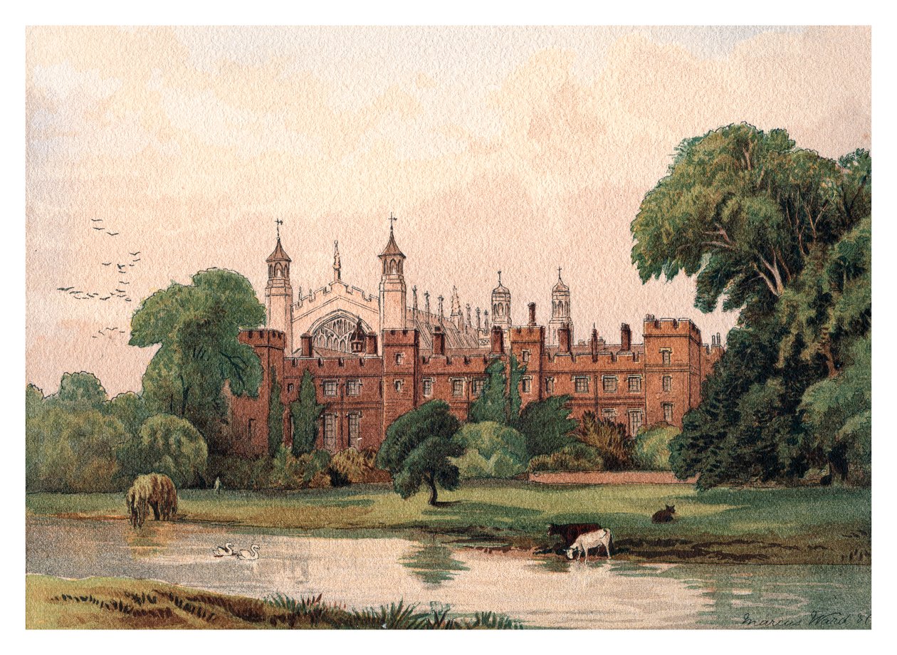 Eton College, 1880 autorstwa Unbekannt