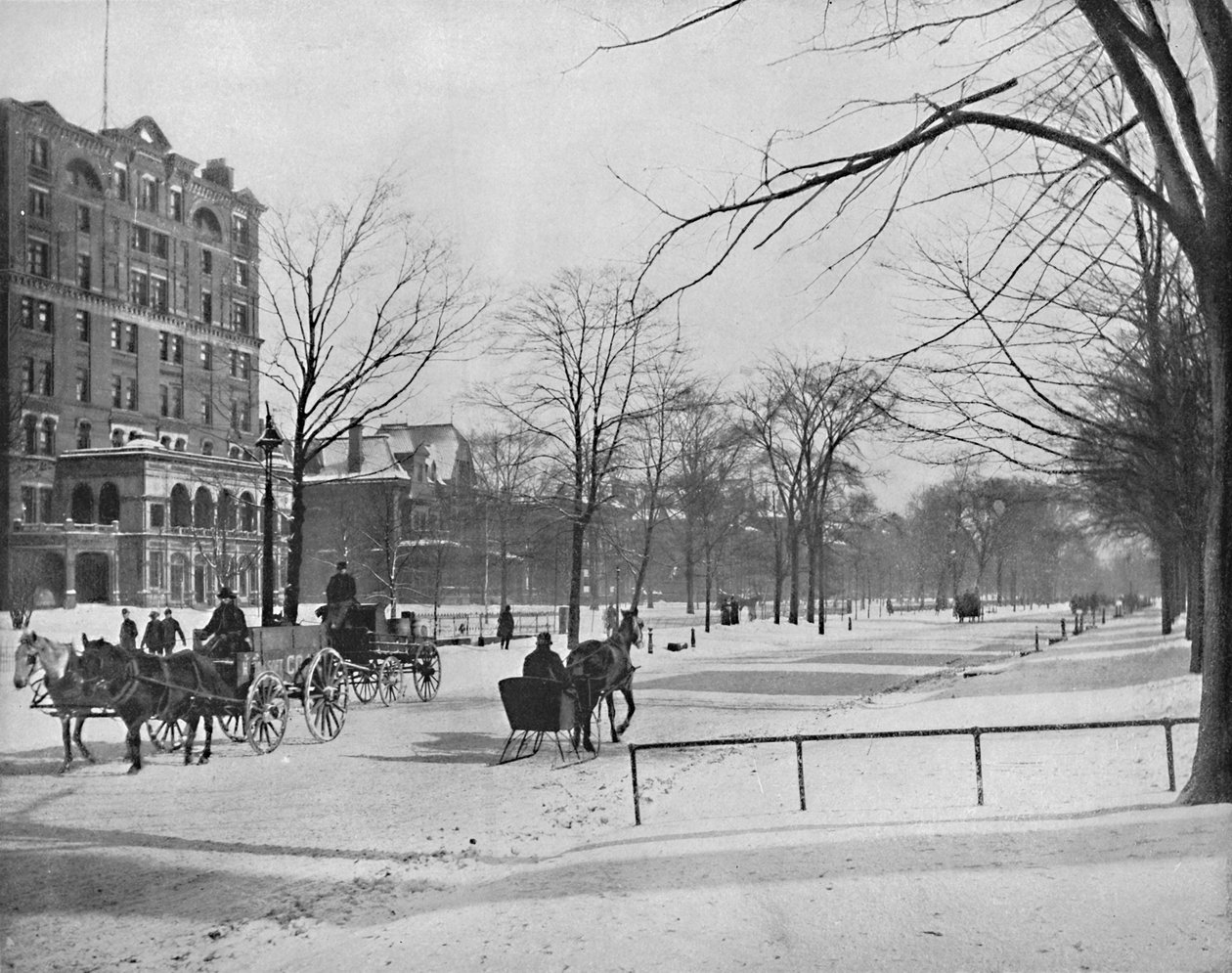 Euclid Avenue, Cleveland, Ohio, ok. 1897. autorstwa Unbekannt