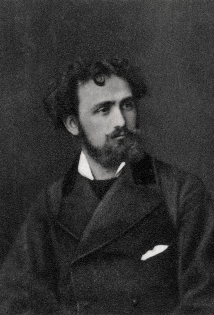 Eugene Delacroix, francuski artysta, 1854 autorstwa Unbekannt