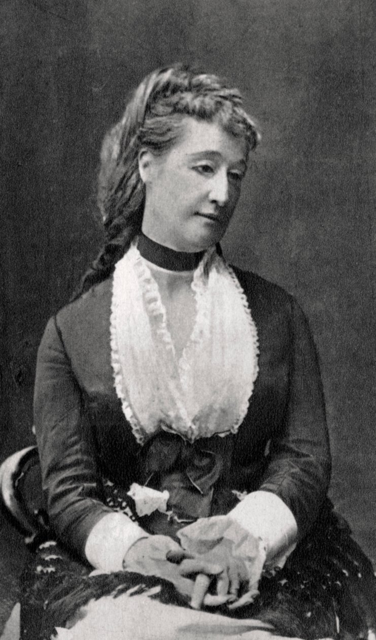 Eugenia de Montijo, cesarzowa małżonka Napoleona III Francji, c1865-1875 autorstwa Unbekannt
