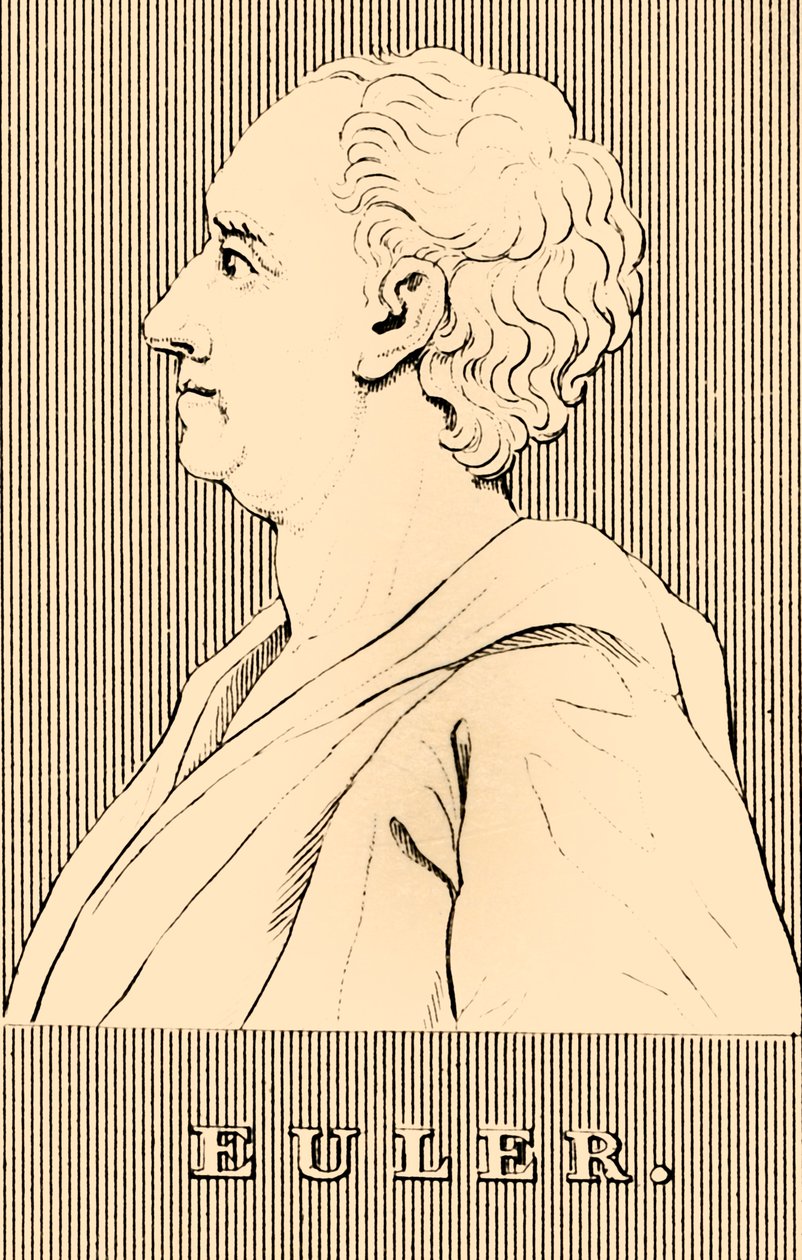 Eulera, 1707-1783, 1830. autorstwa Unbekannt
