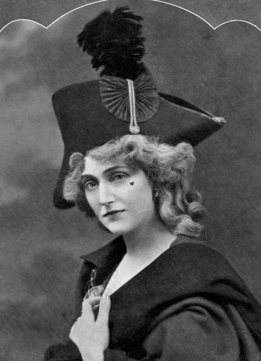 Evelyn DAlroy, aktorka, 1911-1912 autorstwa Unbekannt