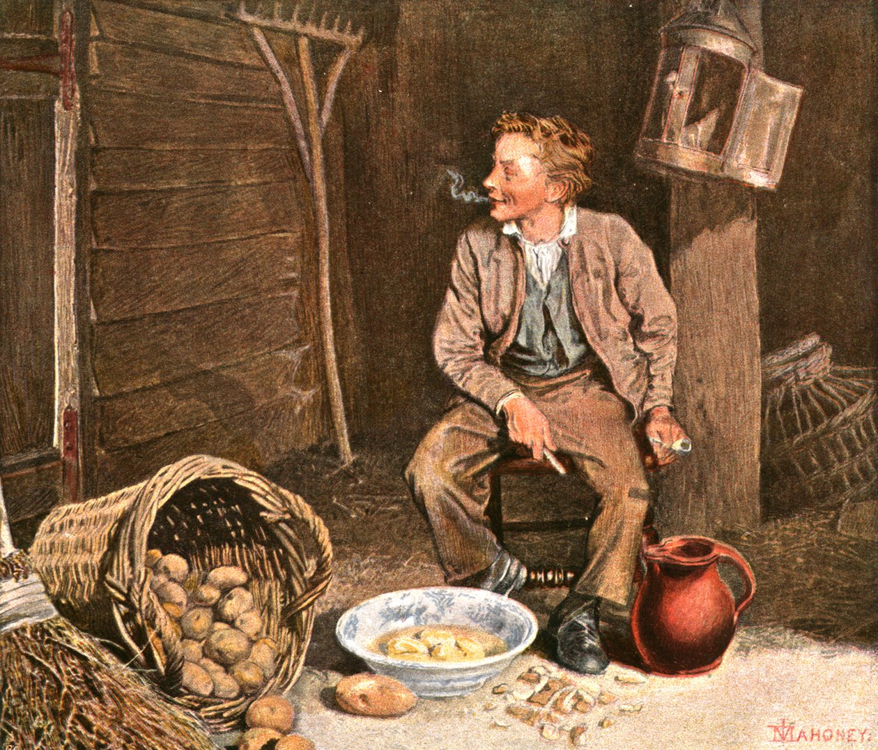 Każdy cal człowieka, c1900. autorstwa Unbekannt