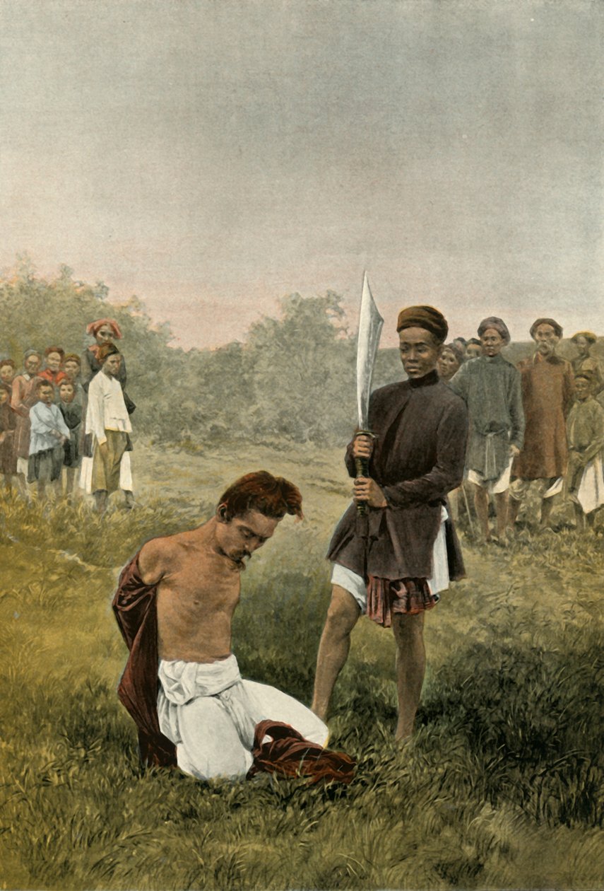 Kapitał egzekucji, kara śmierci, 1900. autorstwa Unbekannt