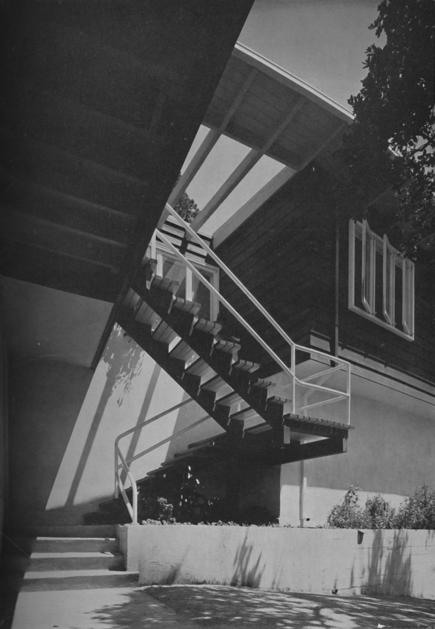 Zewnątrz – Dom w Fairfax, Kalifornia, Francis Ellsworth Lloyd, 1942 autorstwa Unbekannt