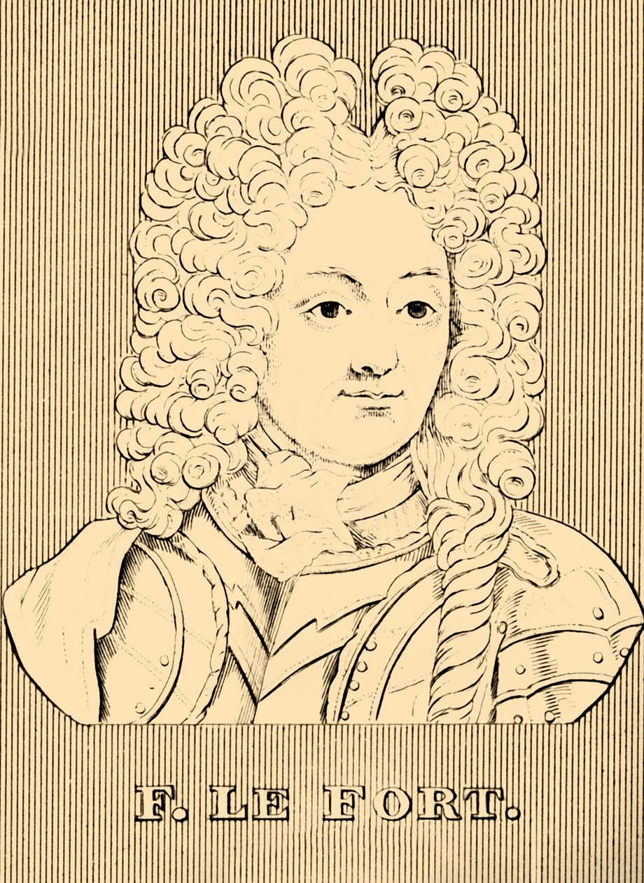 F. Le Fort, 1656-1699, 1830. autorstwa Unbekannt