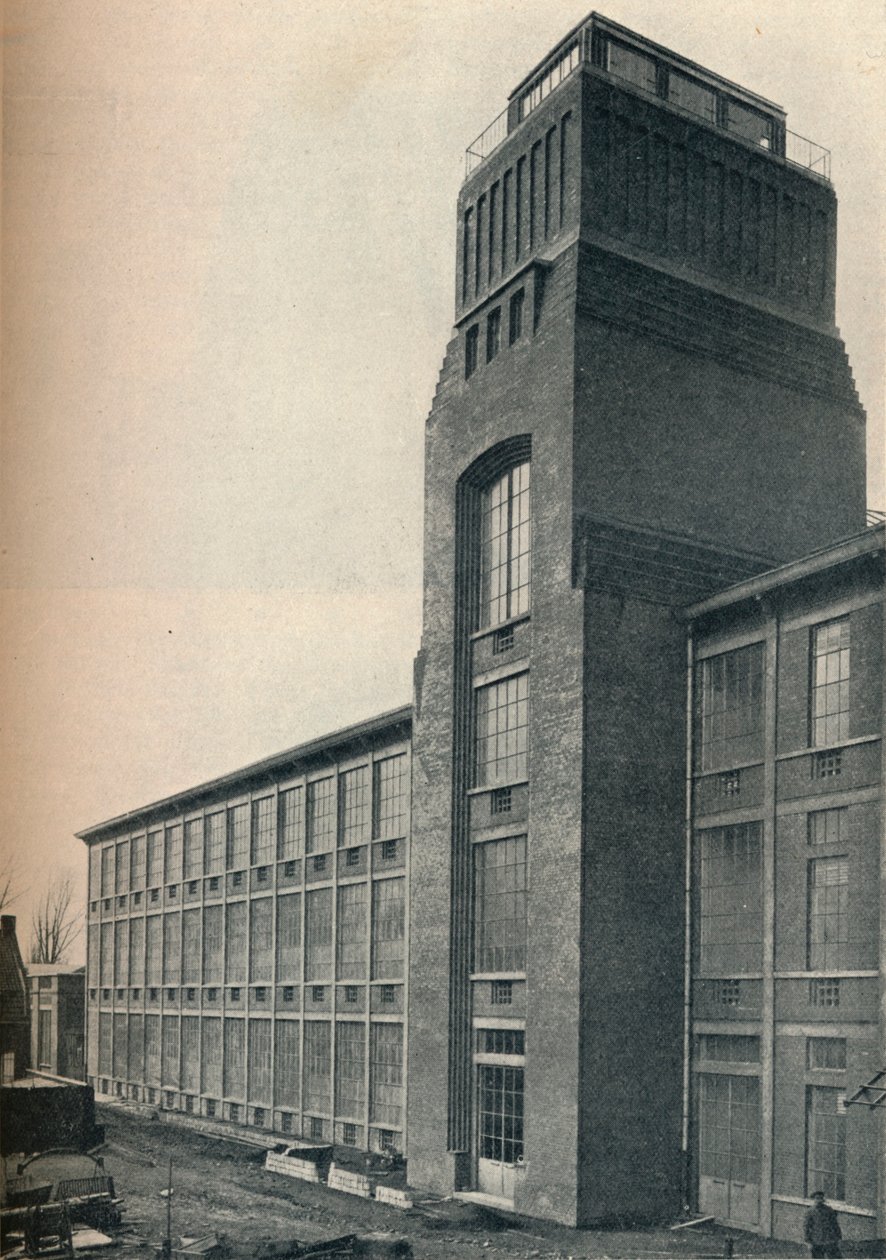 Fabryka Etablissements Nicolle, Wambrechies Nord, architekt, Andre Granet, c1928 autorstwa Unbekannt