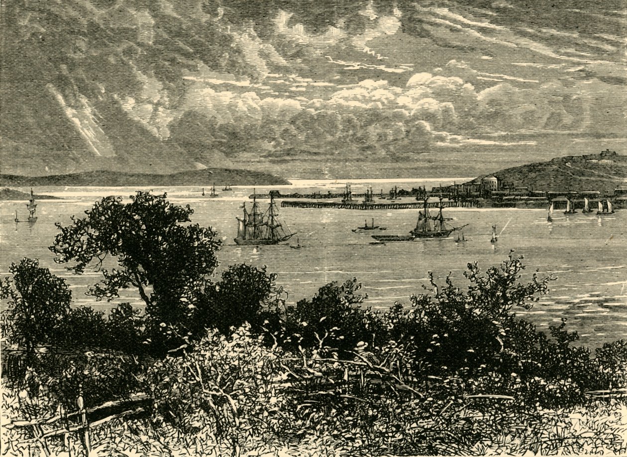 Port Falmouth, 1898. autorstwa Unbekannt