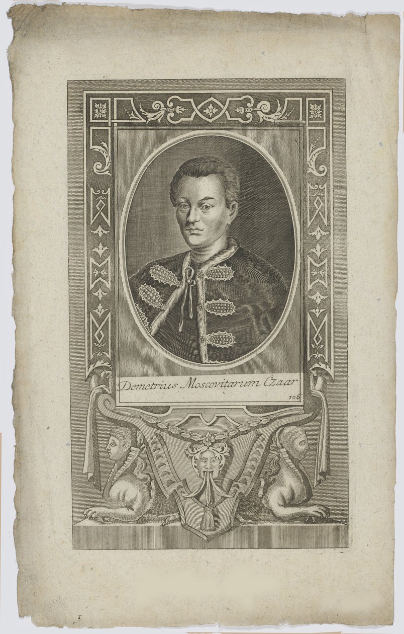 Fałszywy Dmitrij I, ok. 1723-1724. autorstwa Unbekannt