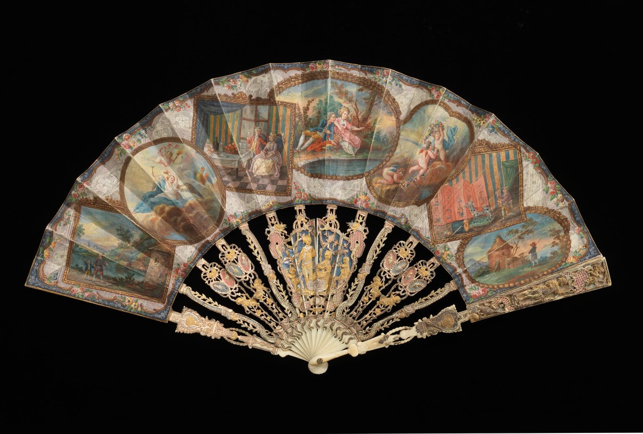Wentylator, 1745-55. autorstwa Unbekannt