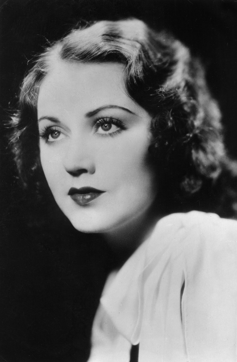 Fay Wray 1907-2004, amerykańska aktorka urodzona w Kanadzie, XX wiek autorstwa Unbekannt