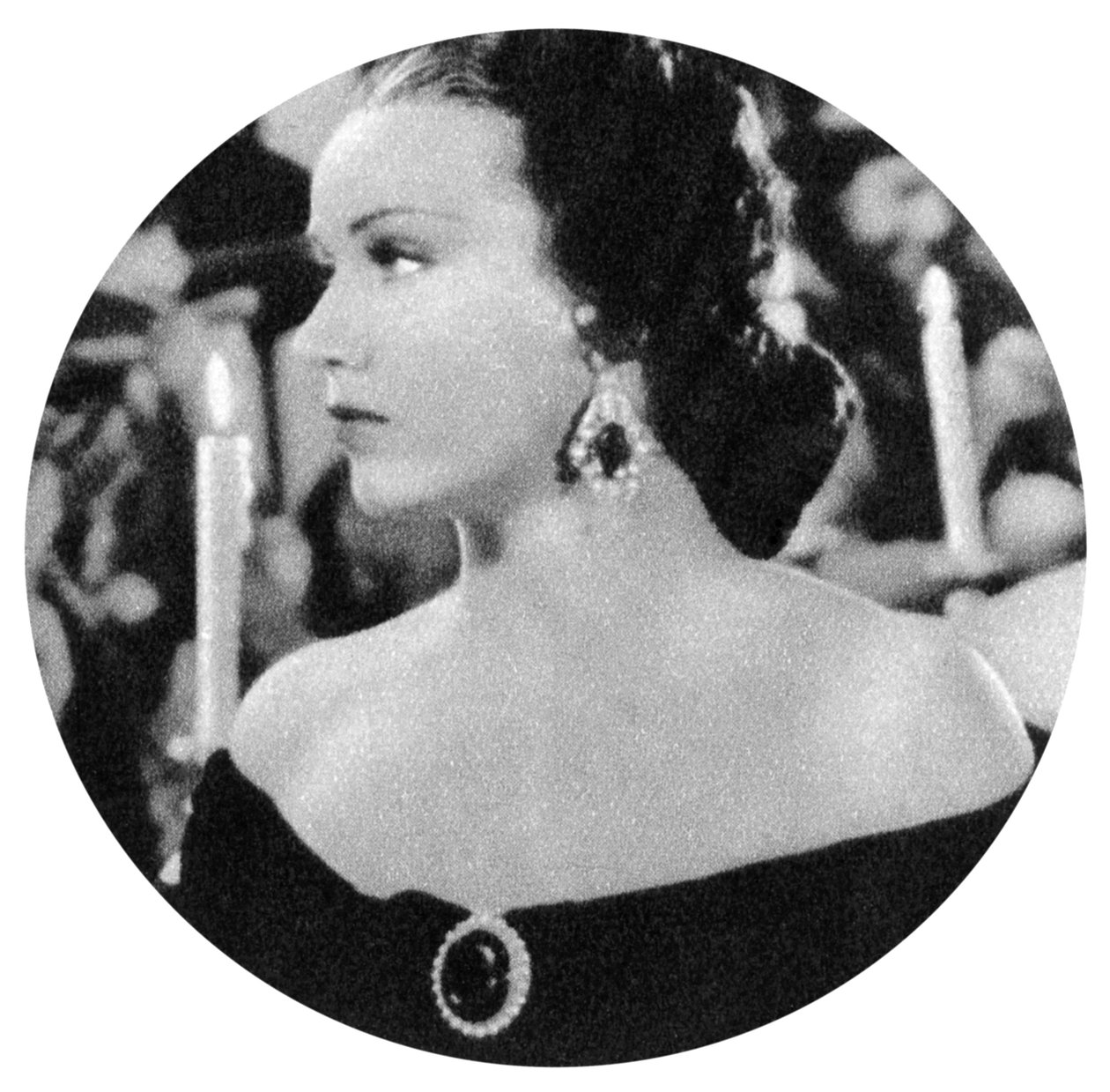 Fay Wray, urodzona w Kanadzie amerykańska aktorka filmowa, 1934-1935 autorstwa Unbekannt
