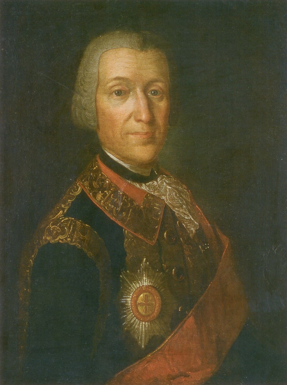 Fiodor Golicyn (1700-1759), generał dywizji. autorstwa Unbekannt