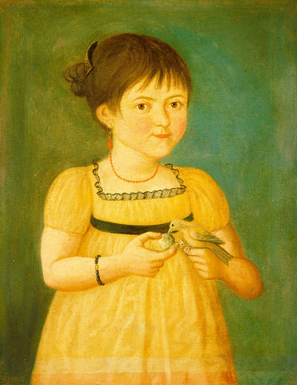 Karmienie ptaka, c. 1800. autorstwa Unbekannt