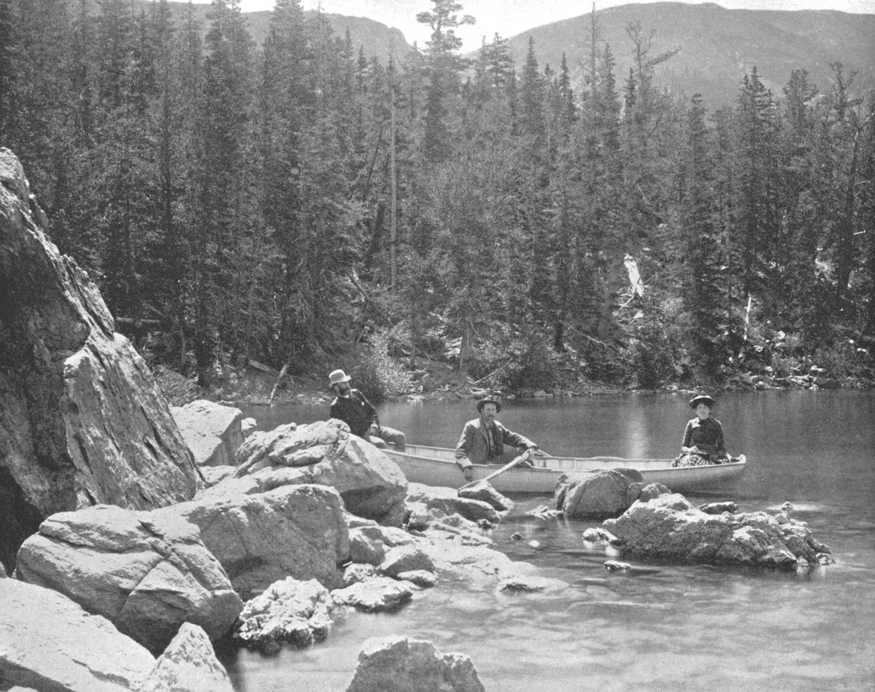 Jezioro Fen, niedaleko Georgetown, Kolorado, USA, ok. 1900. autorstwa Unbekannt