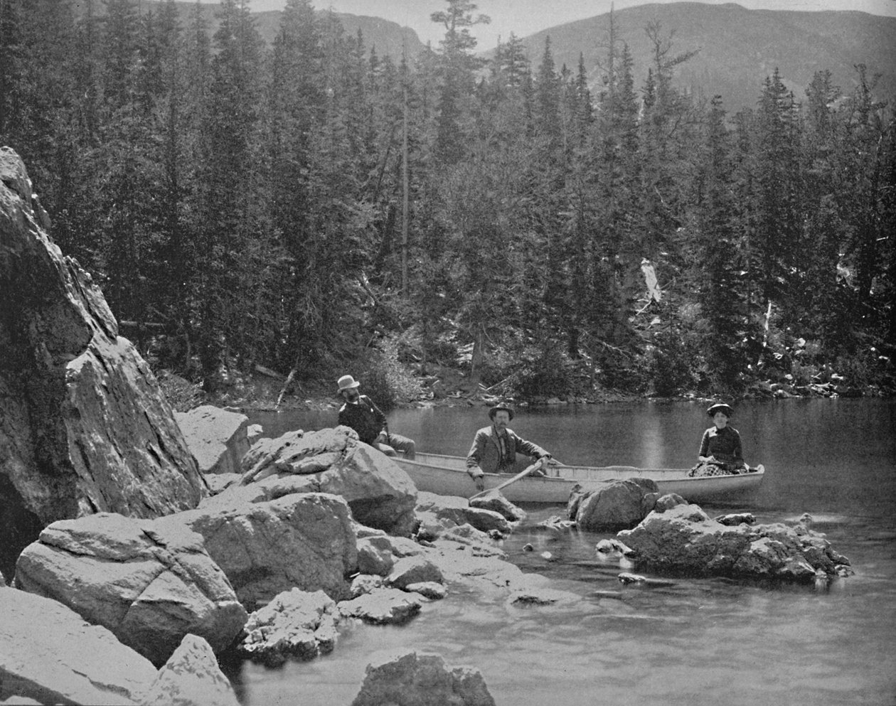 Jezioro Fen, niedaleko Georgetown, Kolorado, ok. 1897. autorstwa Unbekannt