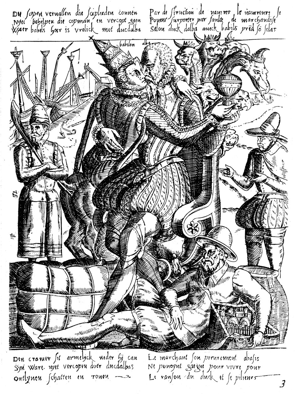 Ferdynand Alvarez de Toledo, książę Alva 1508-1582, hiszpański generał i mąż stanu autorstwa Unbekannt