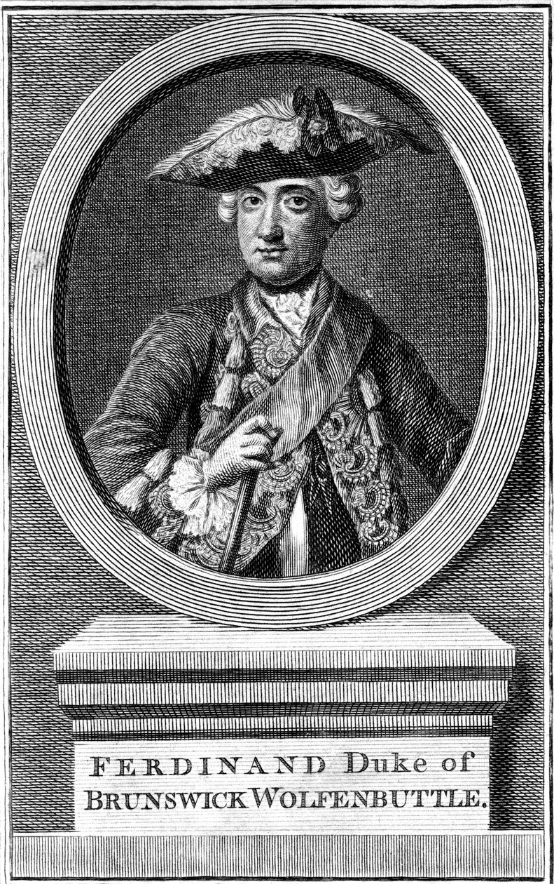 Ferdynand, książę Brunszwiku, XIX wiek. autorstwa Unbekannt