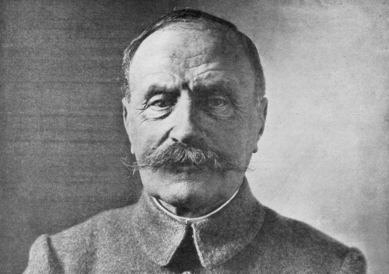 Ferdinand Foch, francuski generał i naczelny dowódca aliancki w I wojnie światowej, 26 marca 1918 r autorstwa Unbekannt