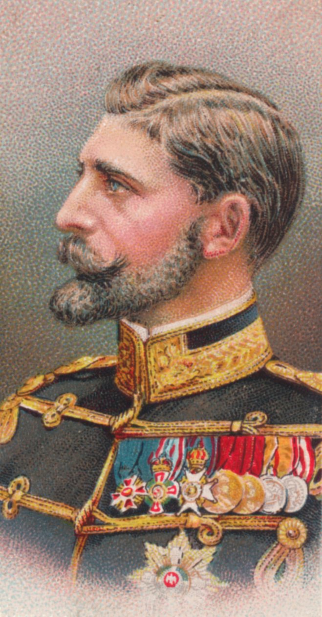 Ferdynand I 1865-1927, król Rumunii, 1917 autorstwa Unbekannt