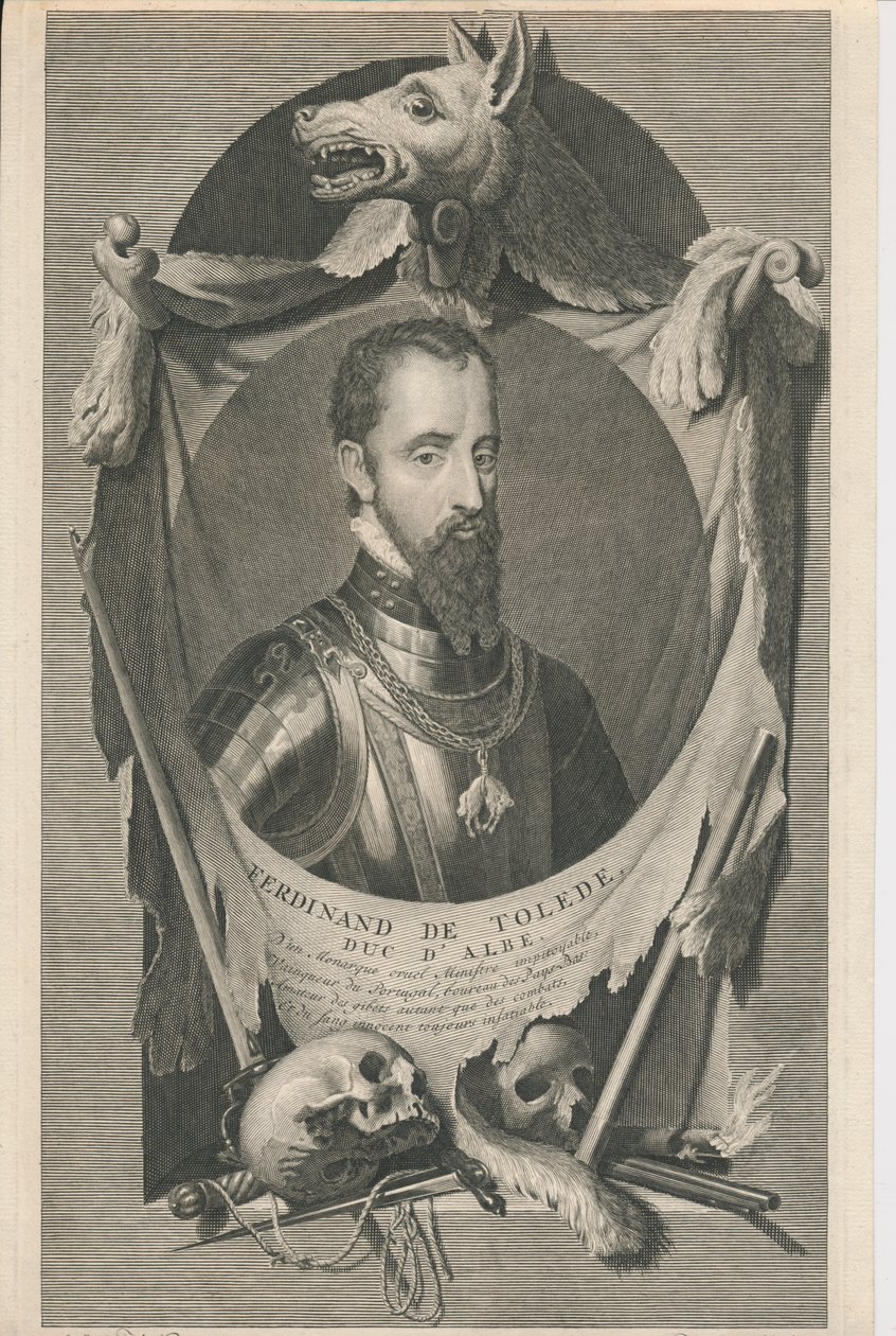 Fernando Alvarez de Toledo 1507-1582 autorstwa Unbekannt
