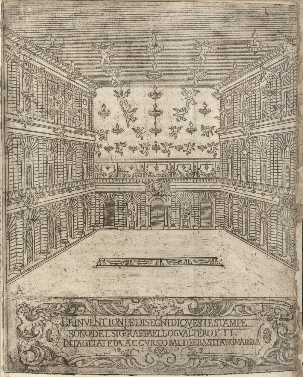 Biesiady na weselu Księdza Francesco Medici Wielkiego Księcia Toskanii i... Pani. Bianka C..., 1579. autorstwa Unbekannt