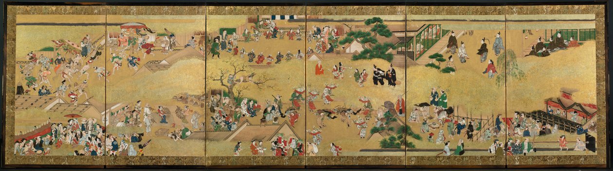 Sceny festiwalowe, 1615-99. autorstwa Unbekannt