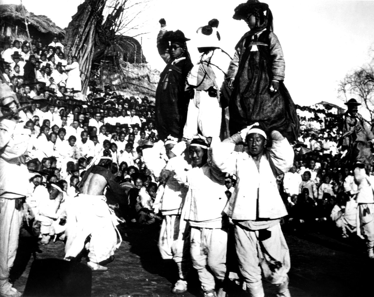 Festiwal w Korei, 1900 autorstwa Unbekannt