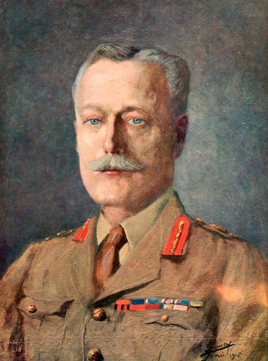 Feldmarszałek Douglas Haig, brytyjski żołnierz i starszy dowódca podczas I wojny światowej, 1926 autorstwa Unbekannt