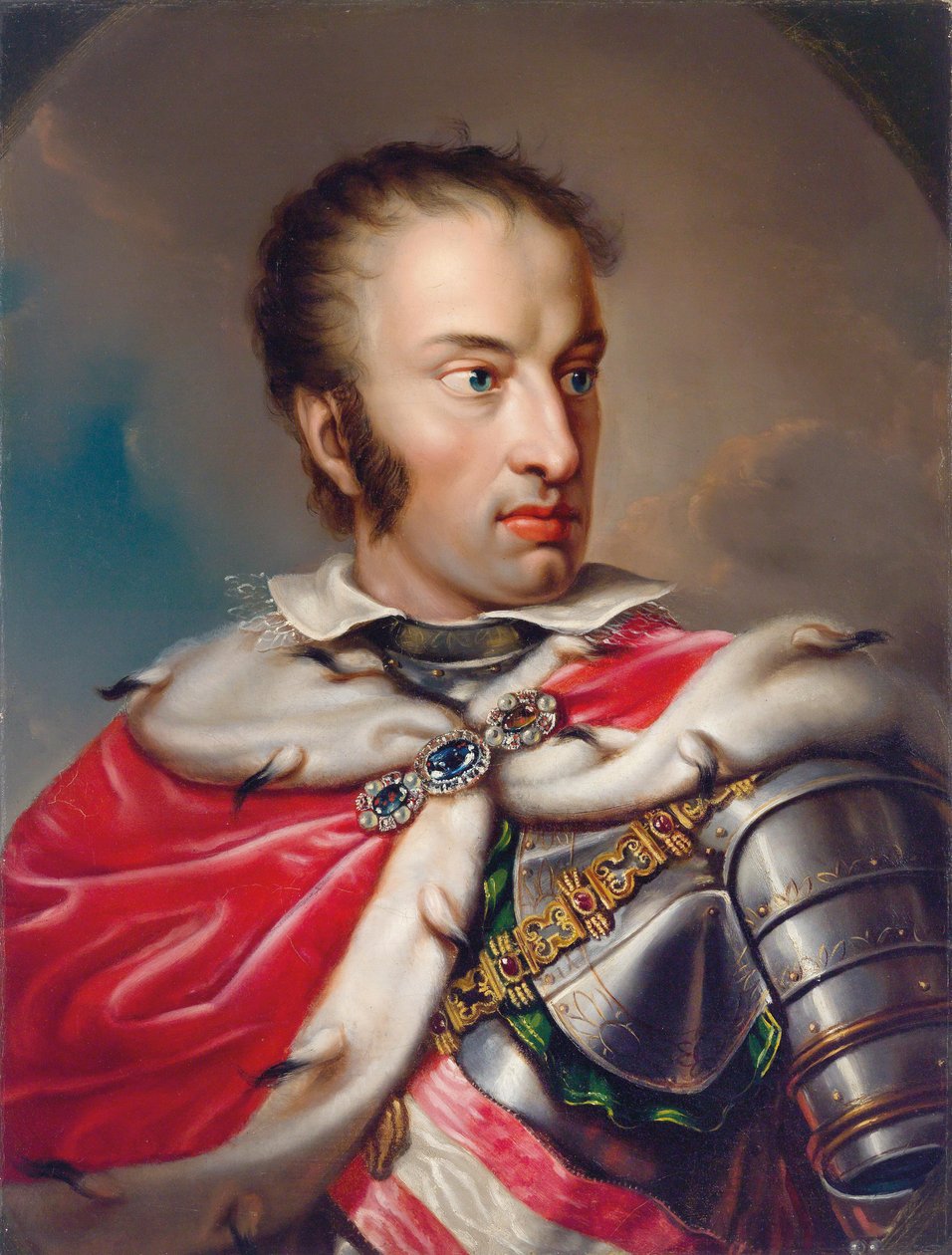 Feldmarszałek Arcyksiążę Karol Austriacki 1771-1847, Książę Cieszyński, ok. 1930 r. 1840. autorstwa Unbekannt