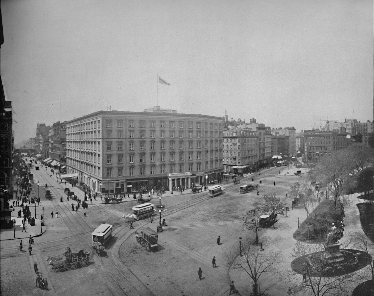 Piąta Aleja i Madison Square, Nowy Jork, ok. 1897. autorstwa Unbekannt