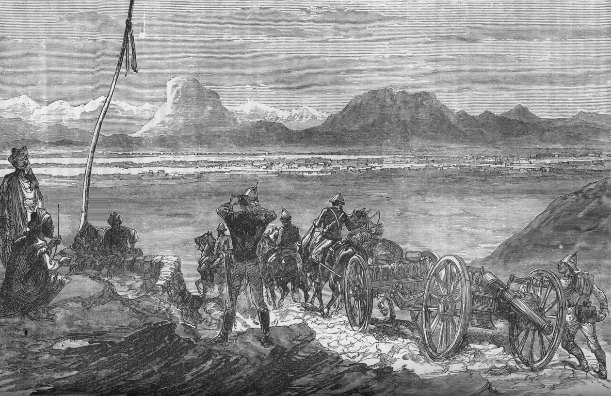 Pierwsze widzenie Candaharu, ok. 1880 r. autorstwa Unbekannt