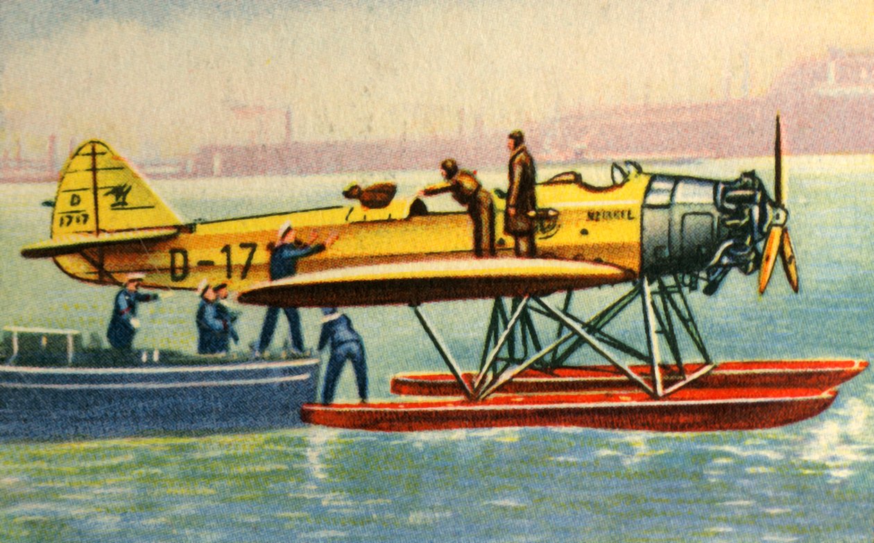 Pierwsza przesyłka pocztowa z katapultą, 1929, 1932. autorstwa Unbekannt