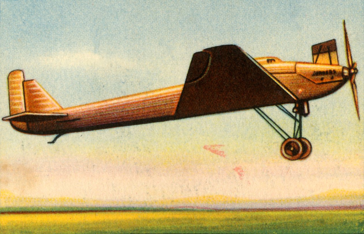 Pierwszy lot samolotu Junkers Ju 49, 2 października 1931, 1932. autorstwa Unbekannt