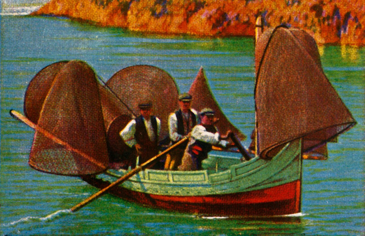 Łódź rybacka, Malta, ok. 1928 r. autorstwa Unbekannt