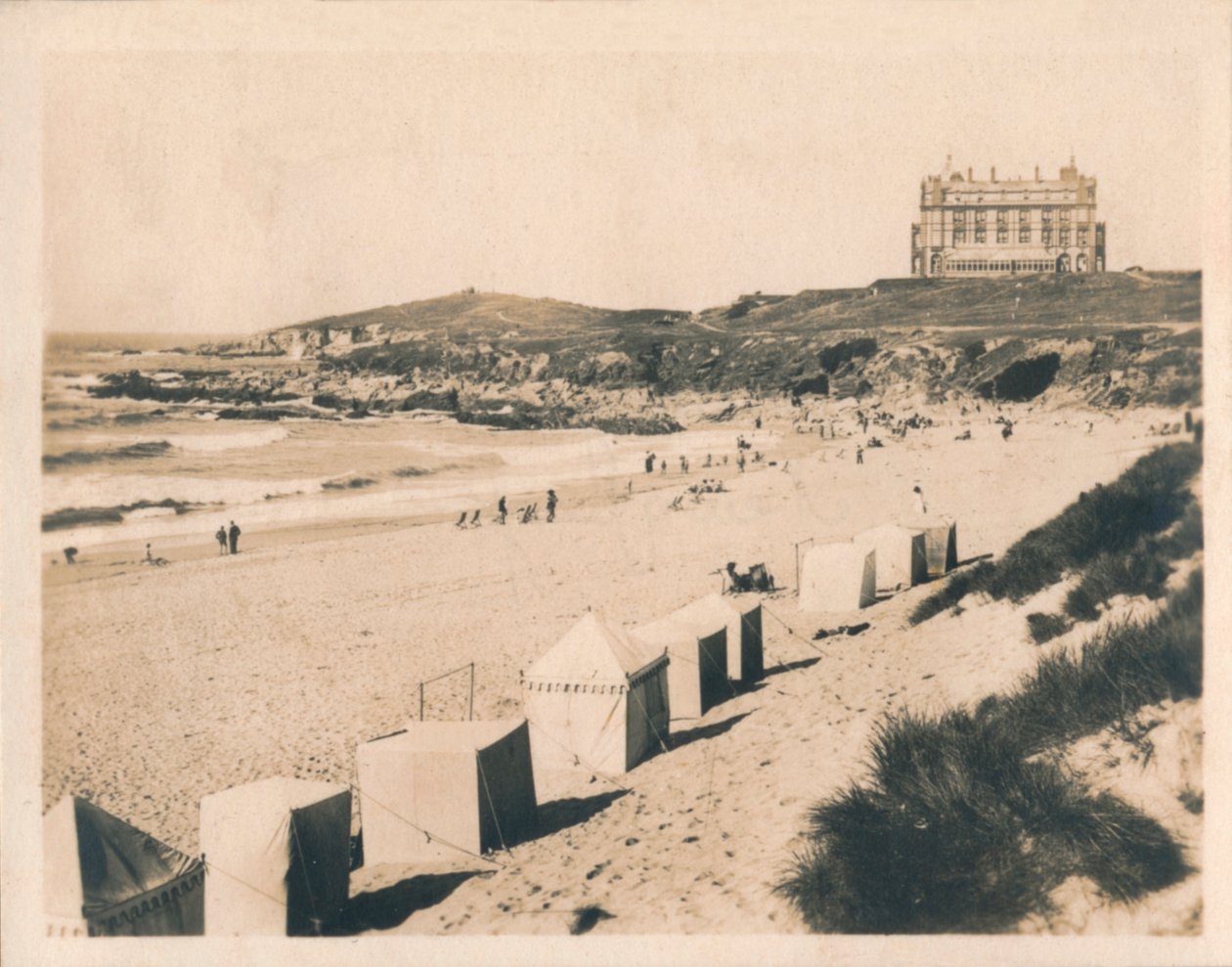 Fistral Beach - Newquay, 1927 autorstwa Unbekannt