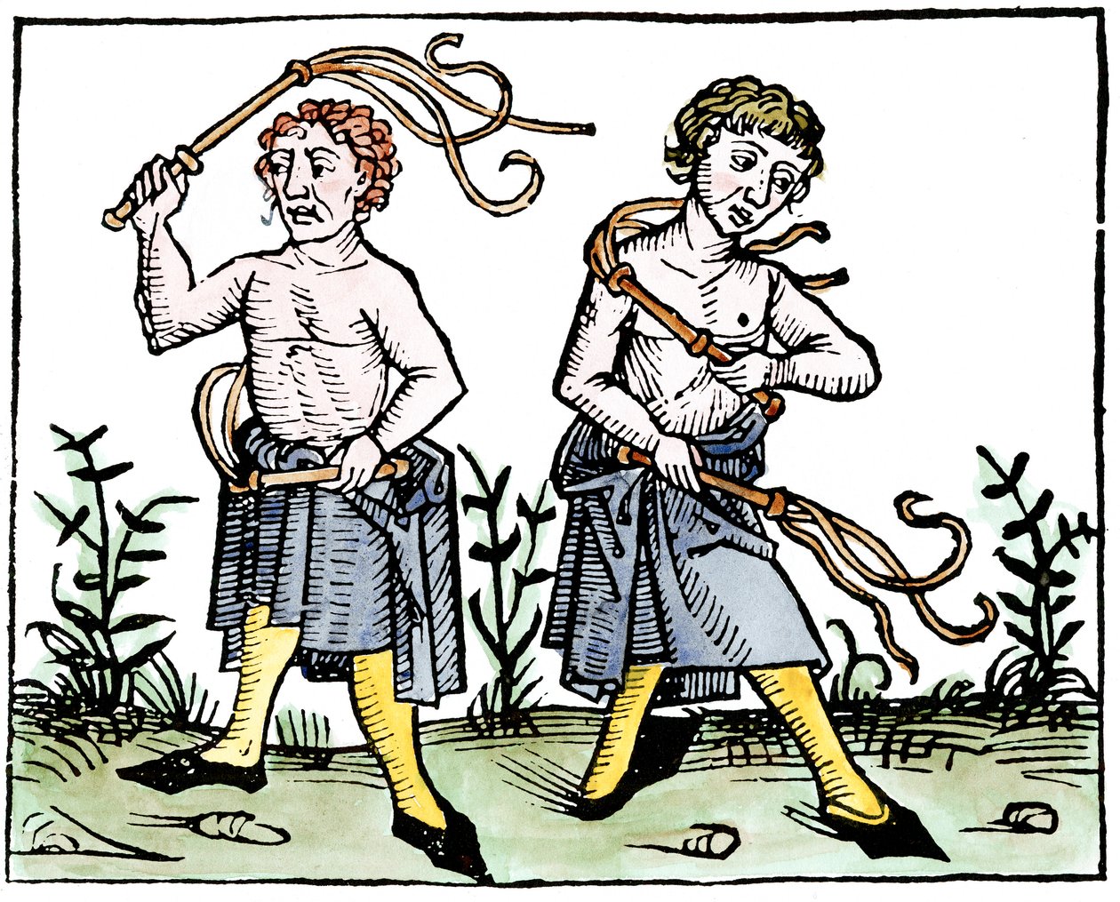 Biczownicy, 1493 autorstwa Unbekannt