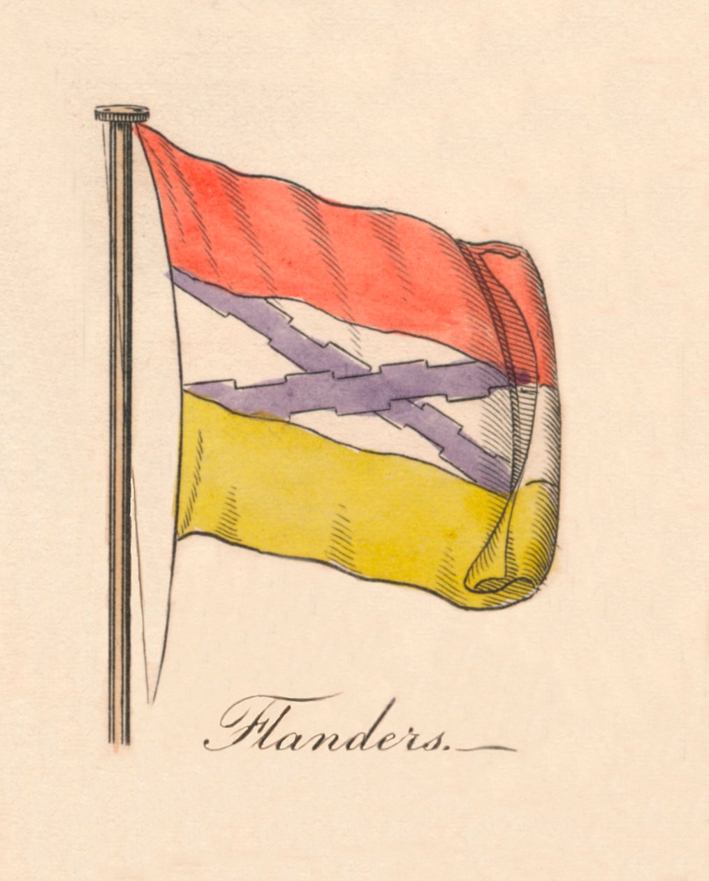Flandria, 1838 autorstwa Unbekannt