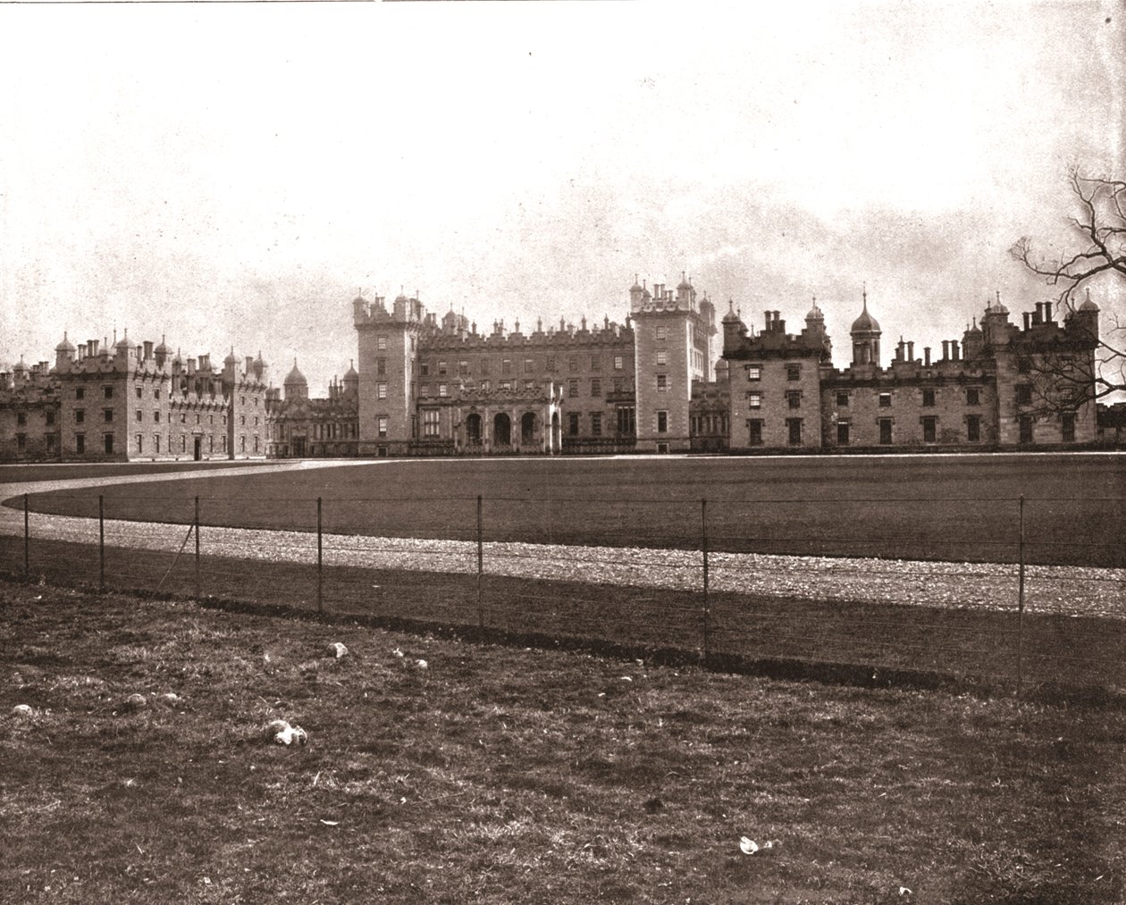 Zamek Floors, Roxburghshire, Szkocja, 1894. autorstwa Unbekannt