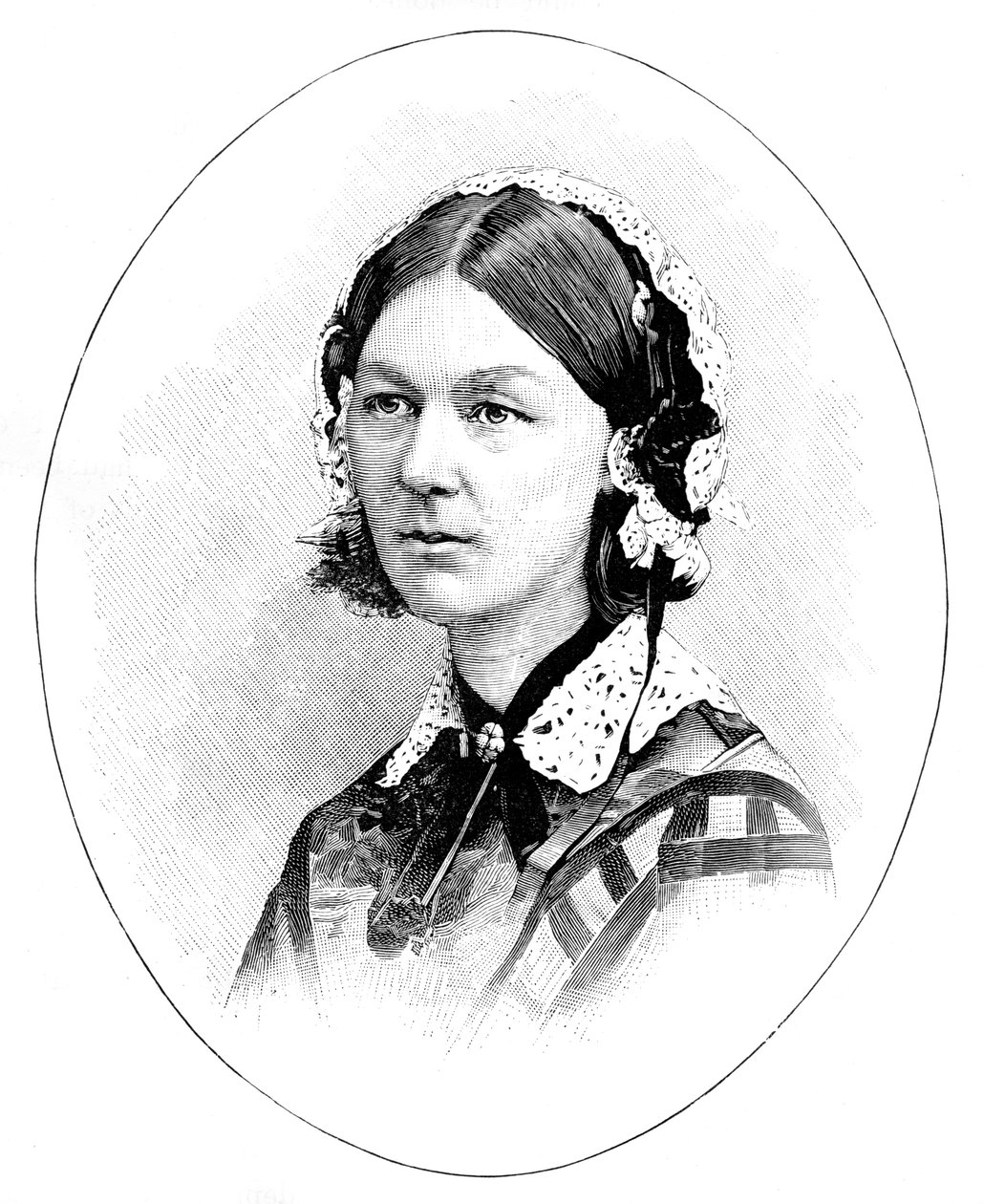 Florence Nightingale 1820-1910, brytyjska pielęgniarka autorstwa Unbekannt
