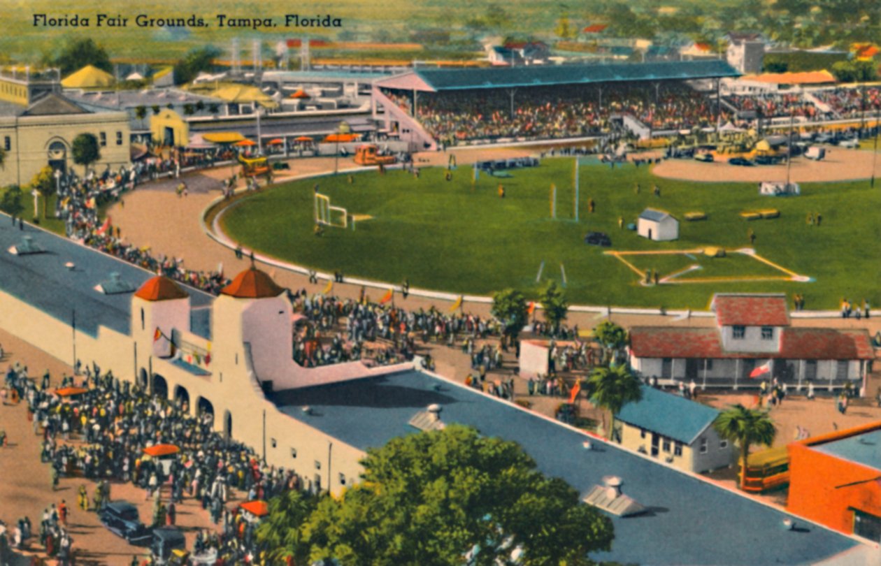 Tereny targowe na Florydzie, Tampa, Floryda, ok. 1940 r. autorstwa Unbekannt