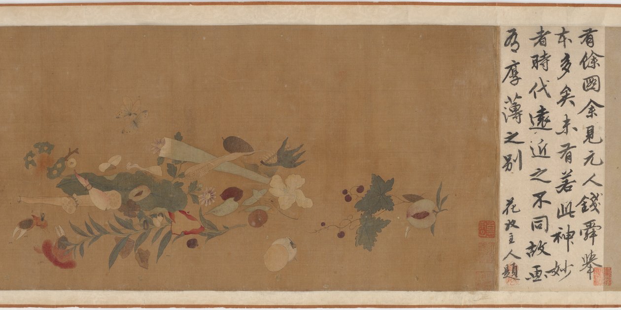 Kwiaty, owoce, muszle i owady, 1368-1644. autorstwa Unbekannt