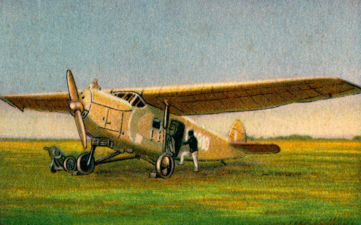 Samolot pasażerski Focke-Wulf A32 Bussard, 1932. autorstwa Unbekannt