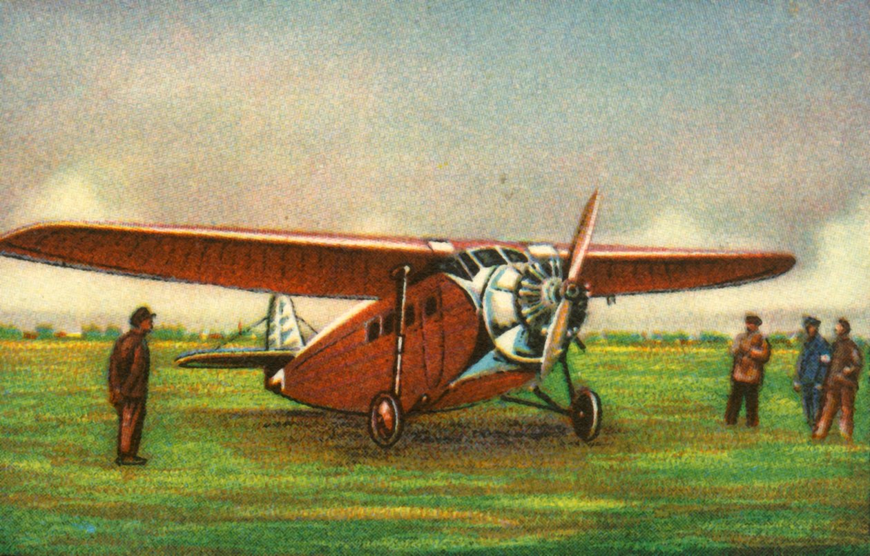 Samolot pasażerski Focke-Wulf A 33 Sperber, 1932. autorstwa Unbekannt