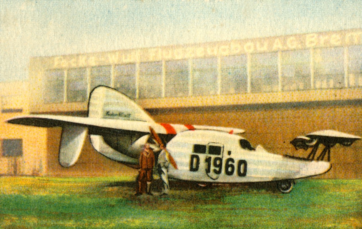 Samolot Focke-Wulf F19a Ente, lata 20., 1932. autorstwa Unbekannt